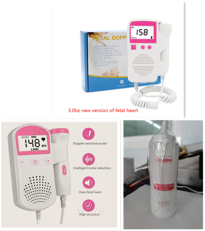 Baby Heartbeat Monitor – Home Fetal Doppler Device