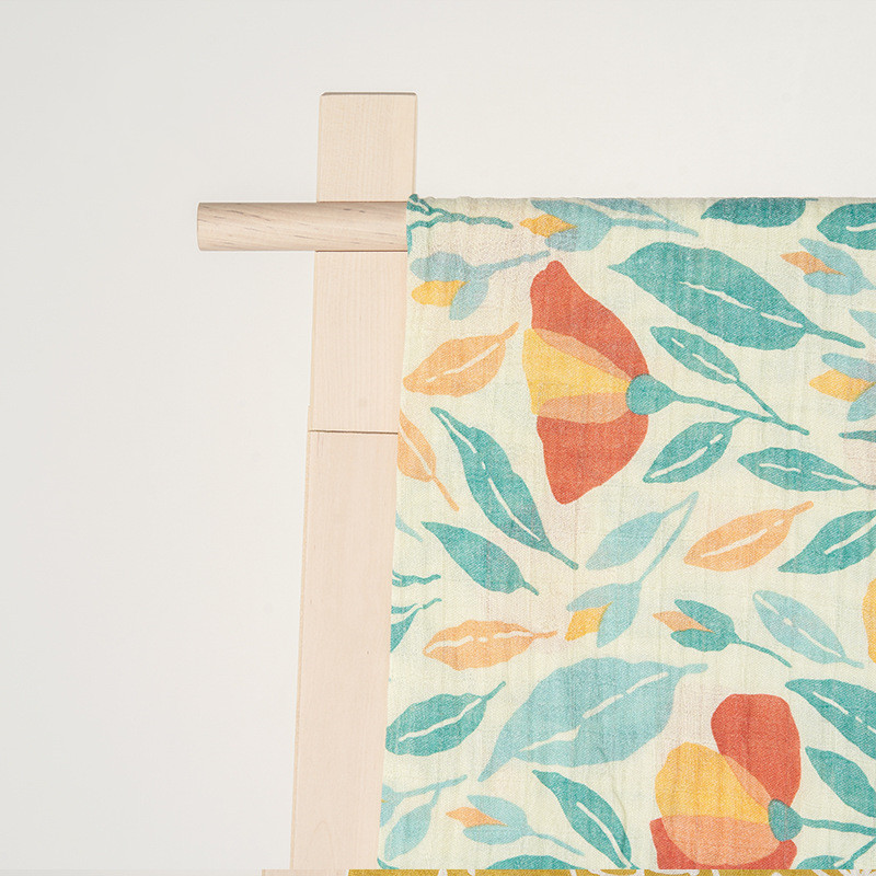 Soft Bamboo Cotton Baby Blanket – Lightweight Summer Swaddle