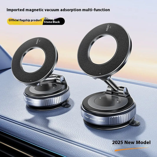 Adjustable Magnetic Car Phone Mount - Dashboard Phone Holder with Non-Slip Mat (4 Colours)