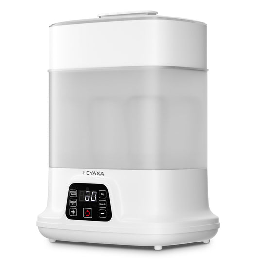 HEYAXA 3-in-1 Baby Bottle Sterilizer & Dryer - Electric Steam Sterilizer with LED Touch Screen