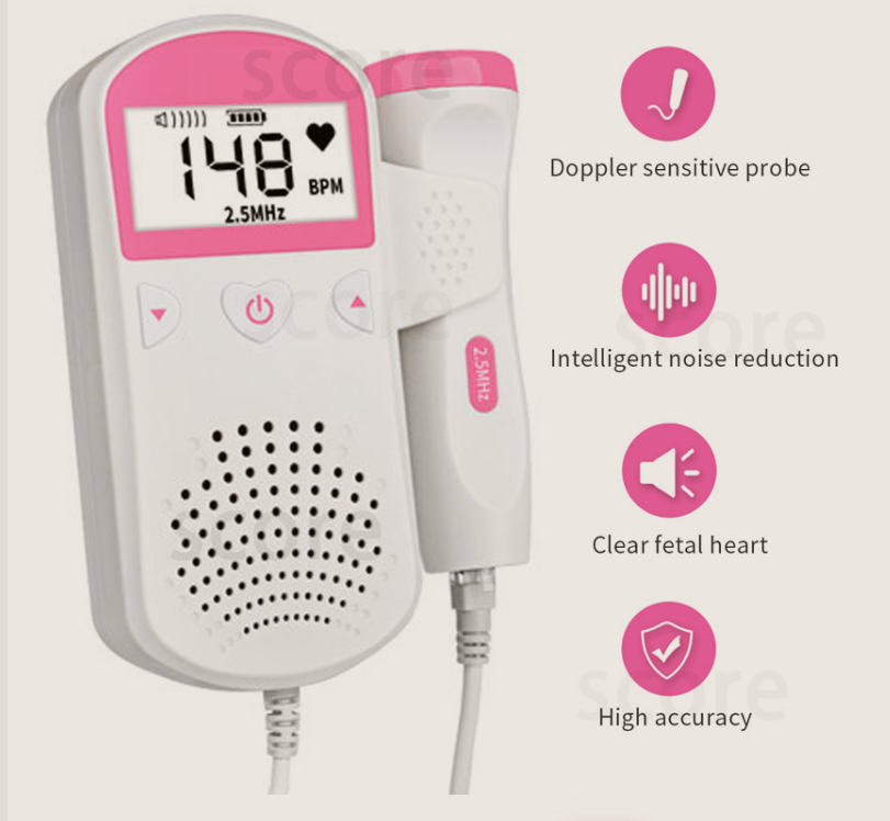 Baby Heartbeat Monitor – Home Fetal Doppler Device