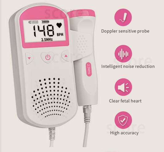 Baby Heartbeat Monitor – Home Fetal Doppler Device